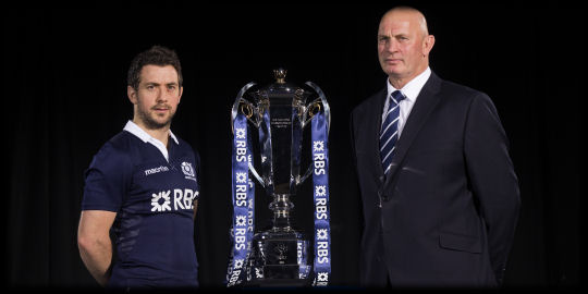 Scotland coach captain RBS 6 Nations 2015